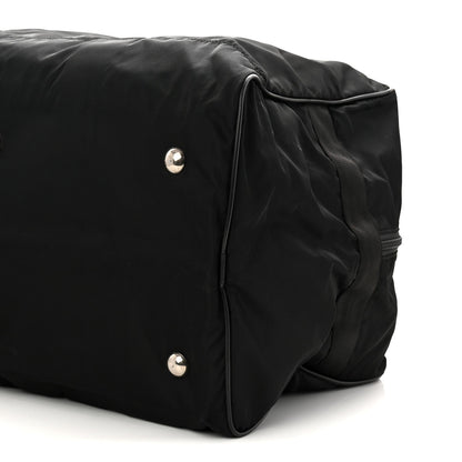 Tessuto Nylon Saffiano Carry On Travel Bag Black