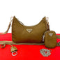 Prada Nylon Saffiano 2way Shoulder Bag