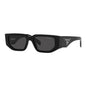 PR 09ZS 1AB5S0 54mm Unisex Rectangle Sunglasses
