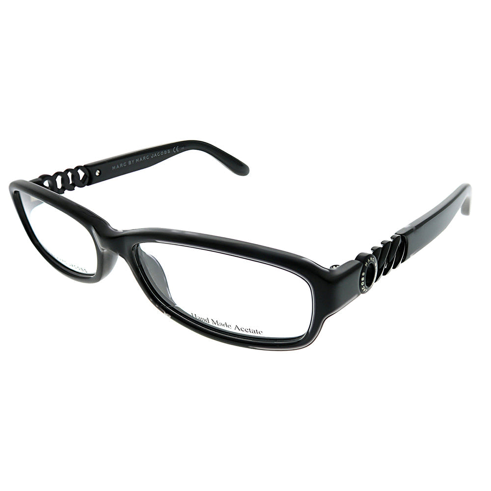 MMJ 542 807 53mm Unisex Rectangle Eyeglasses Black