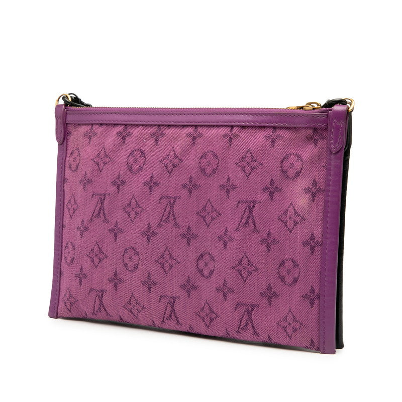 Louis Vuitton Flat Messenger Monogram Shoulder Bag