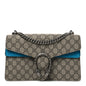 GG Supreme Monogram Small Dionysus Shoulder Bag Bright Turquoise