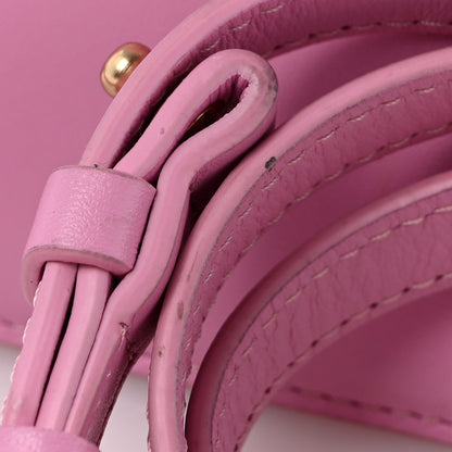 Smooth Calfskin Le Chiquito Noeud Light Pink