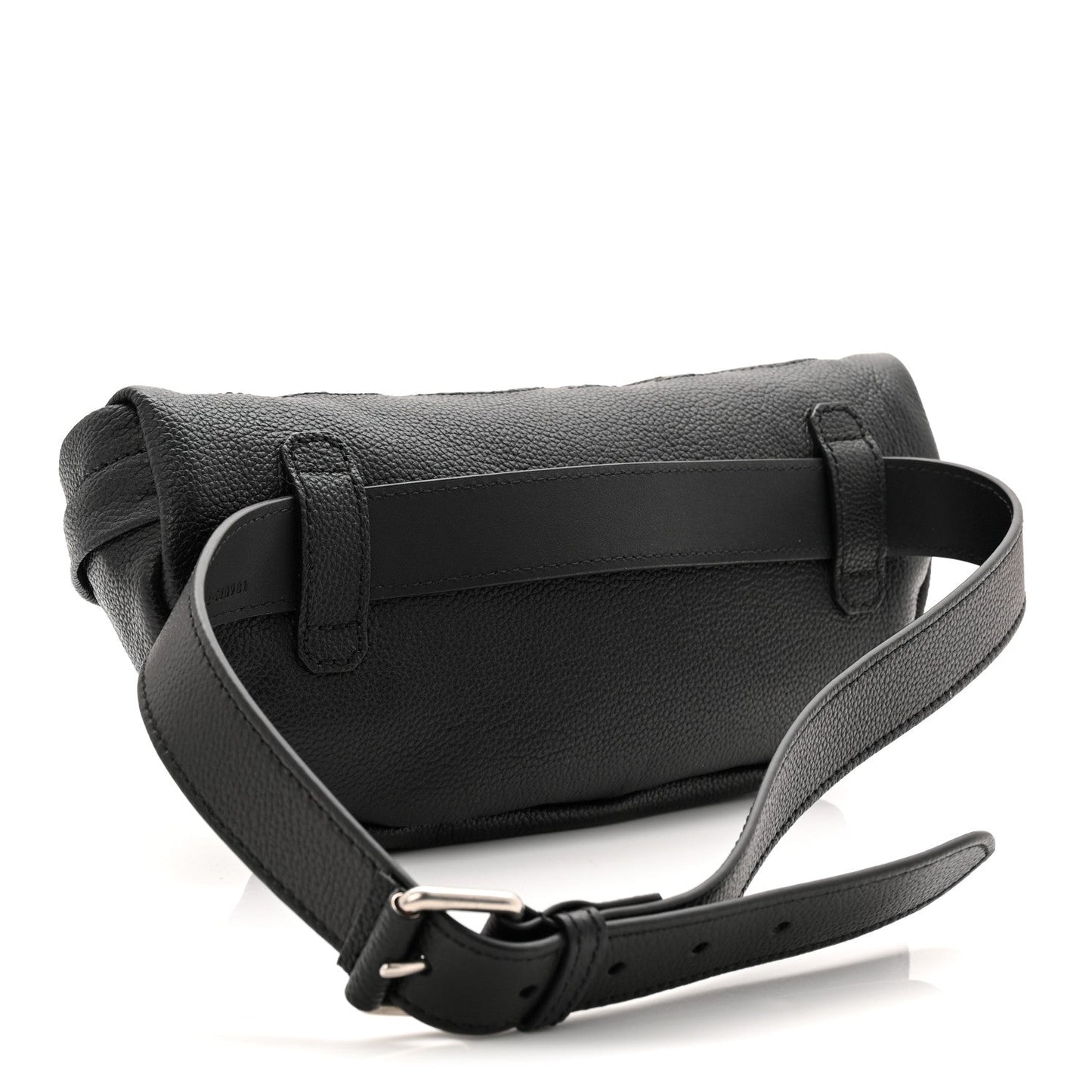 Grained Calfskin Embossed GG Monogram Belt Bag 80 32
