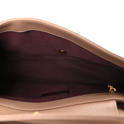 Sheepskin Quilted Vintage Mademoiselle Flap Beige