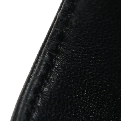Lambskin Quilted Large CC Funky Town Hobo Black