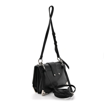 Glace Calf Soft Cahier Bag Black Astrale