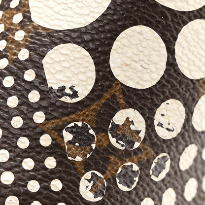 Monogram Kusama Waves Neverfull MM White