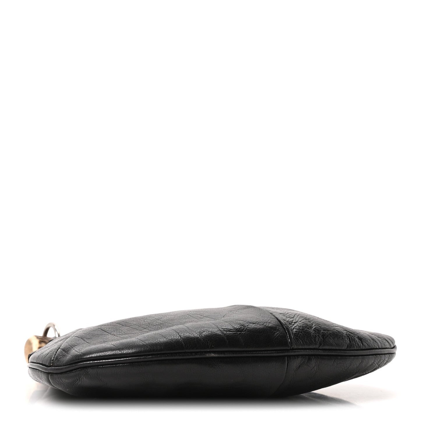 Buffalo Horn Small Mombasa Hobo Black