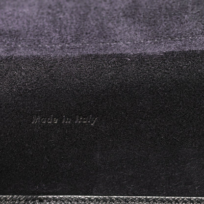 Grained Calfskin Mini Belt Bag Black