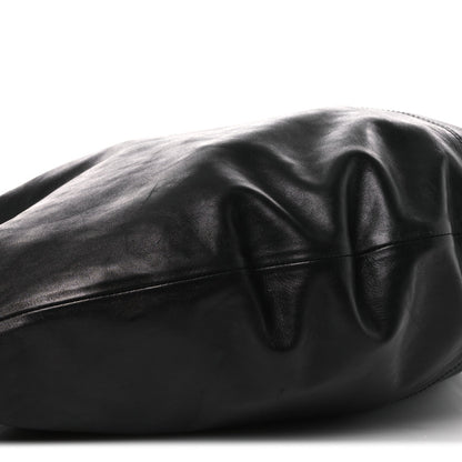Vintage Calfskin Extra Large Olivia Hobo Black