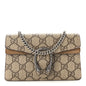 GG Supreme Monogram Super Mini Dionysus Shoulder Bag Taupe