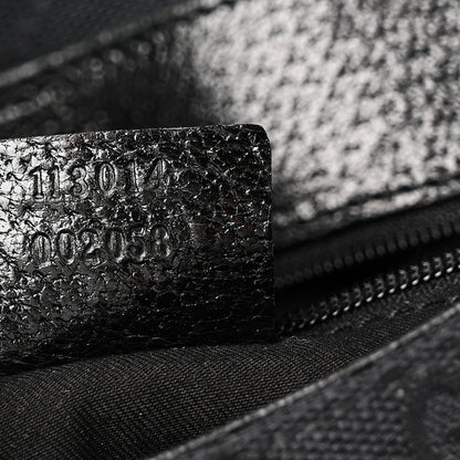 Monogram Satchel Black
