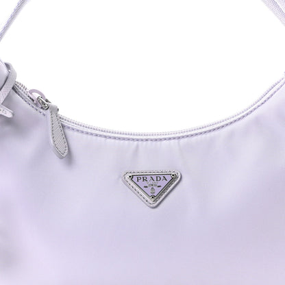 Re-Nylon Saffiano Mini Re-Edition 2000 Bag Glicine