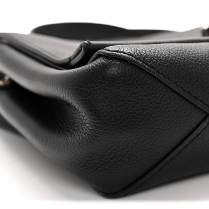 Calfskin Lockme II Chain Bag BB Black