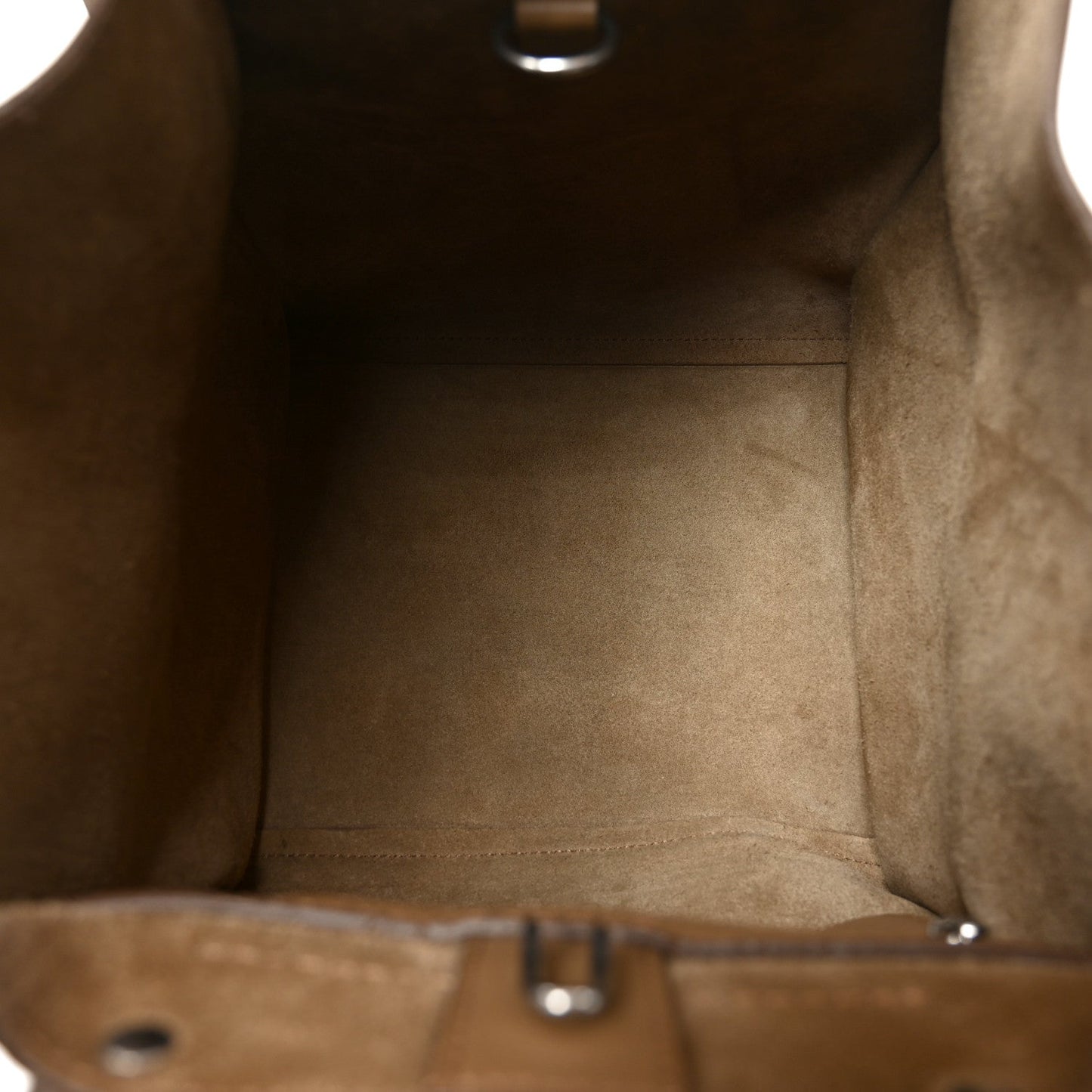 Supple Grained Calfskin Small Big Bag Light Taupe