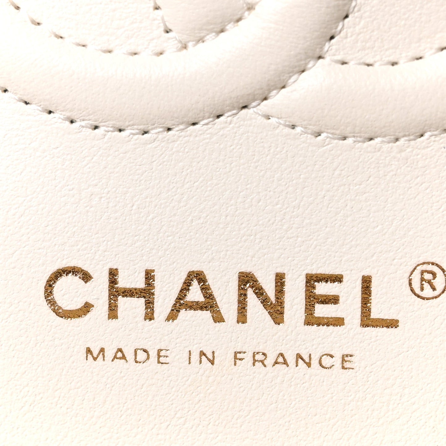 Caviar Quilted Small Double Flap White