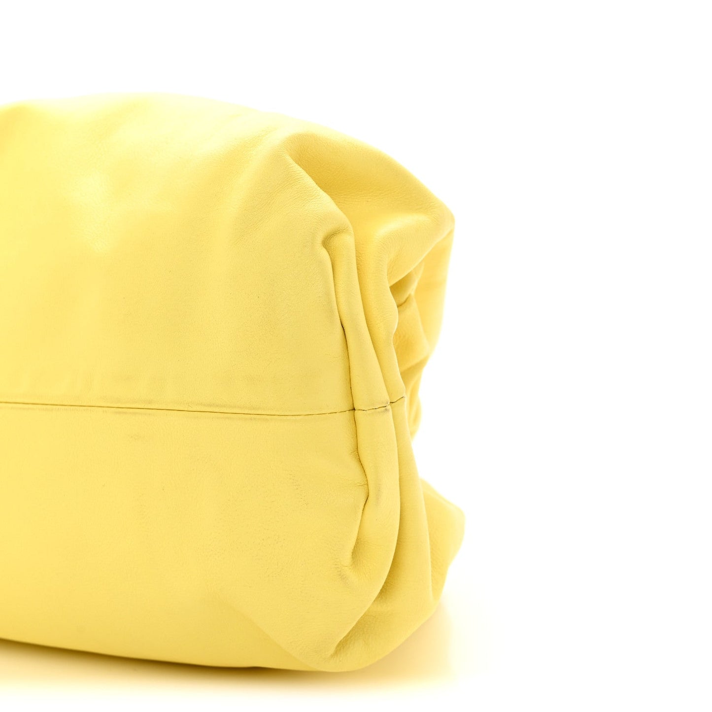 Smooth Butter Calf The Pouch Oversized Clutch Sherbert