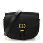Box Calfskin Medium Bobby Flap Black