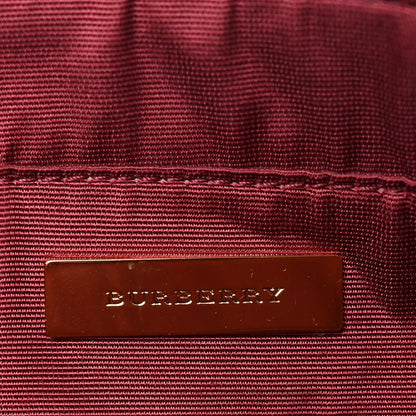 Canvas House Check Small Tote Red