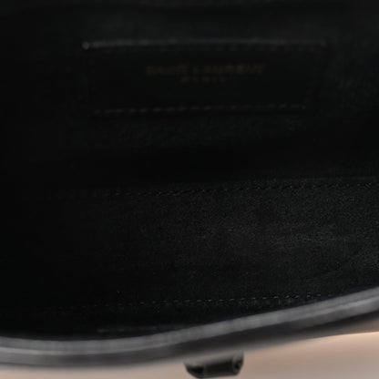 Smooth Calfskin Le 5 A 7 Mini Hobo Black