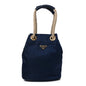 Re-Nylon Triangle Mariner Bucket Bag Baltico