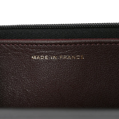 Lambskin Quilted Wallet On Chain WOC Black