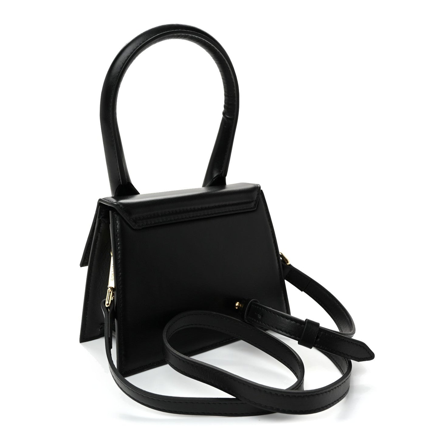 Smooth Calfskin Le Chiquito Moyen Black