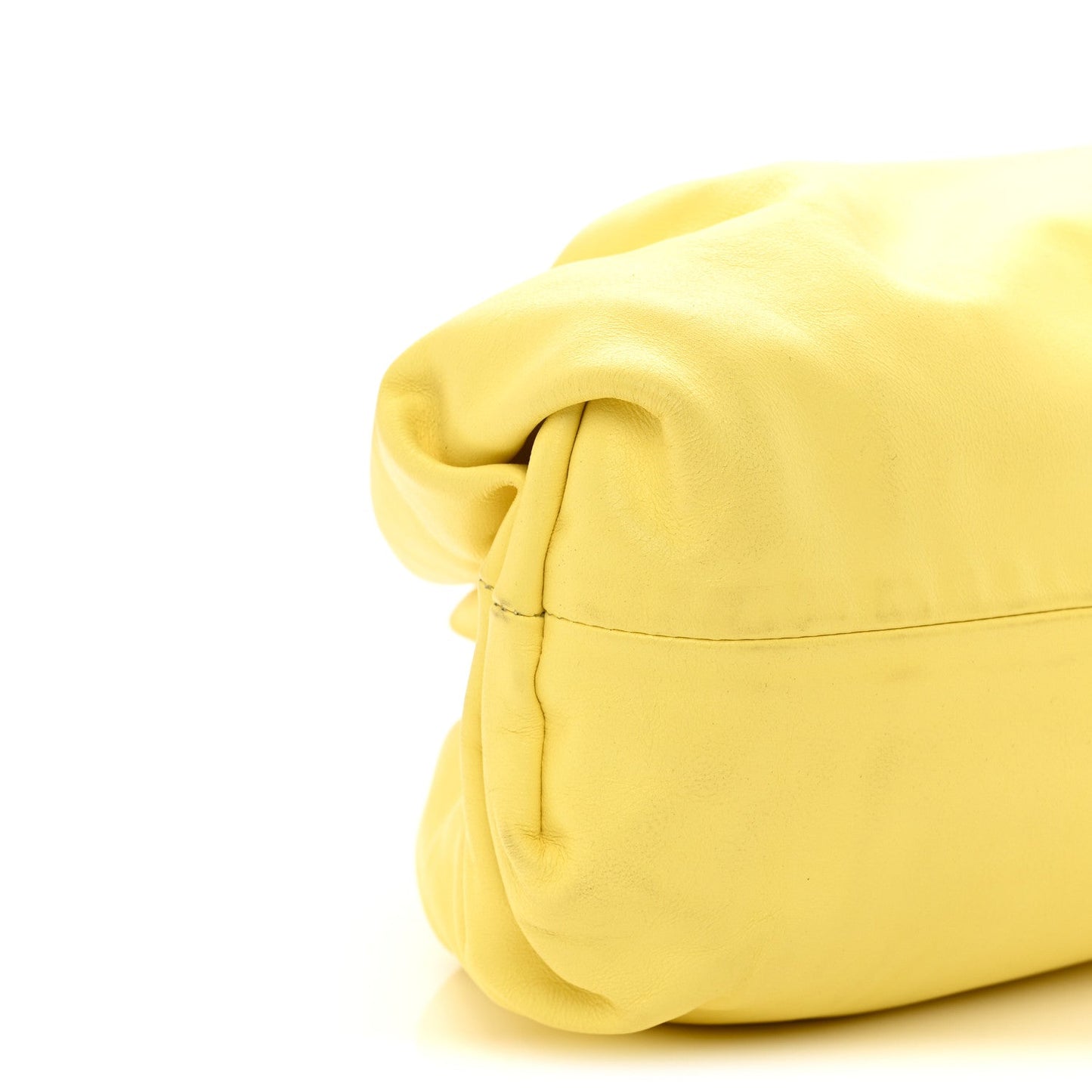 Smooth Butter Calf The Pouch Oversized Clutch Sherbert