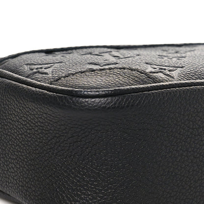 Empreinte Monogram Tiny Camera Bag Black