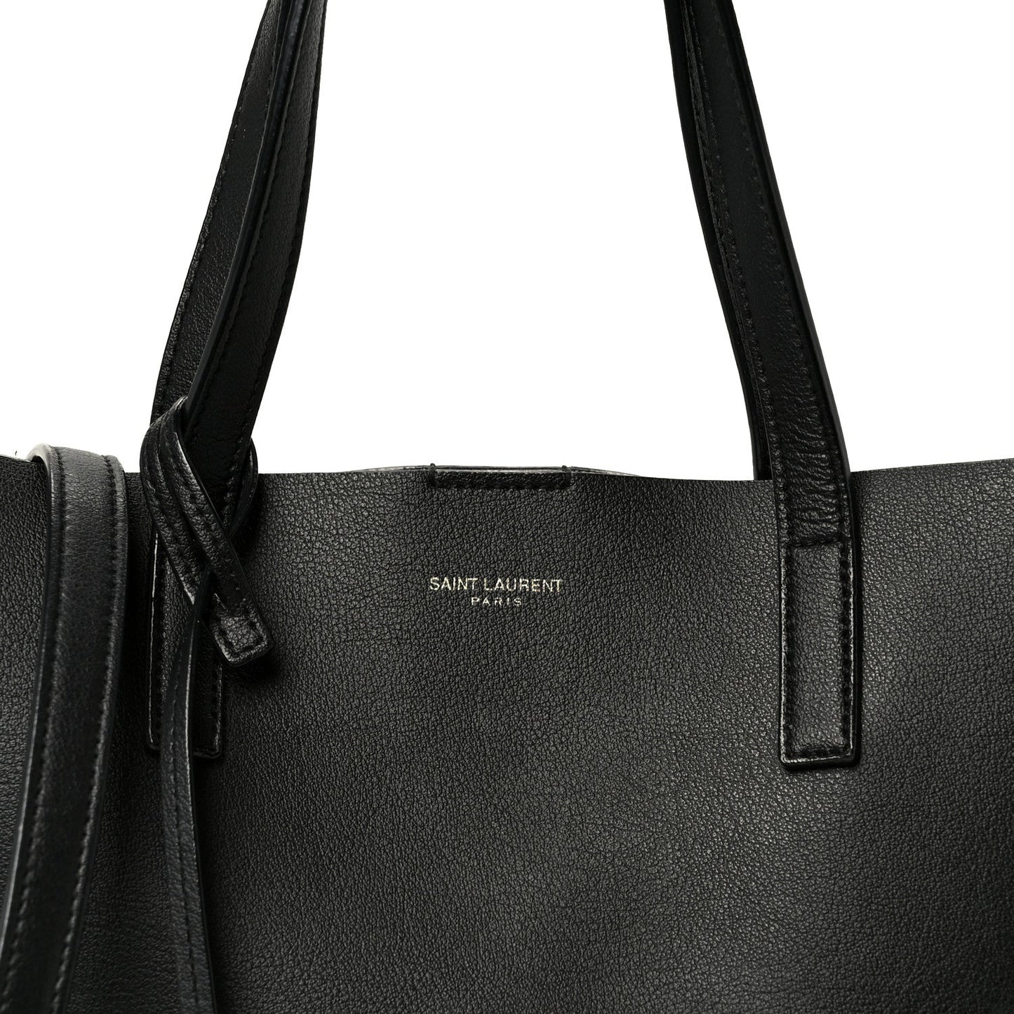 Calfskin Toy Shopping Tote Black