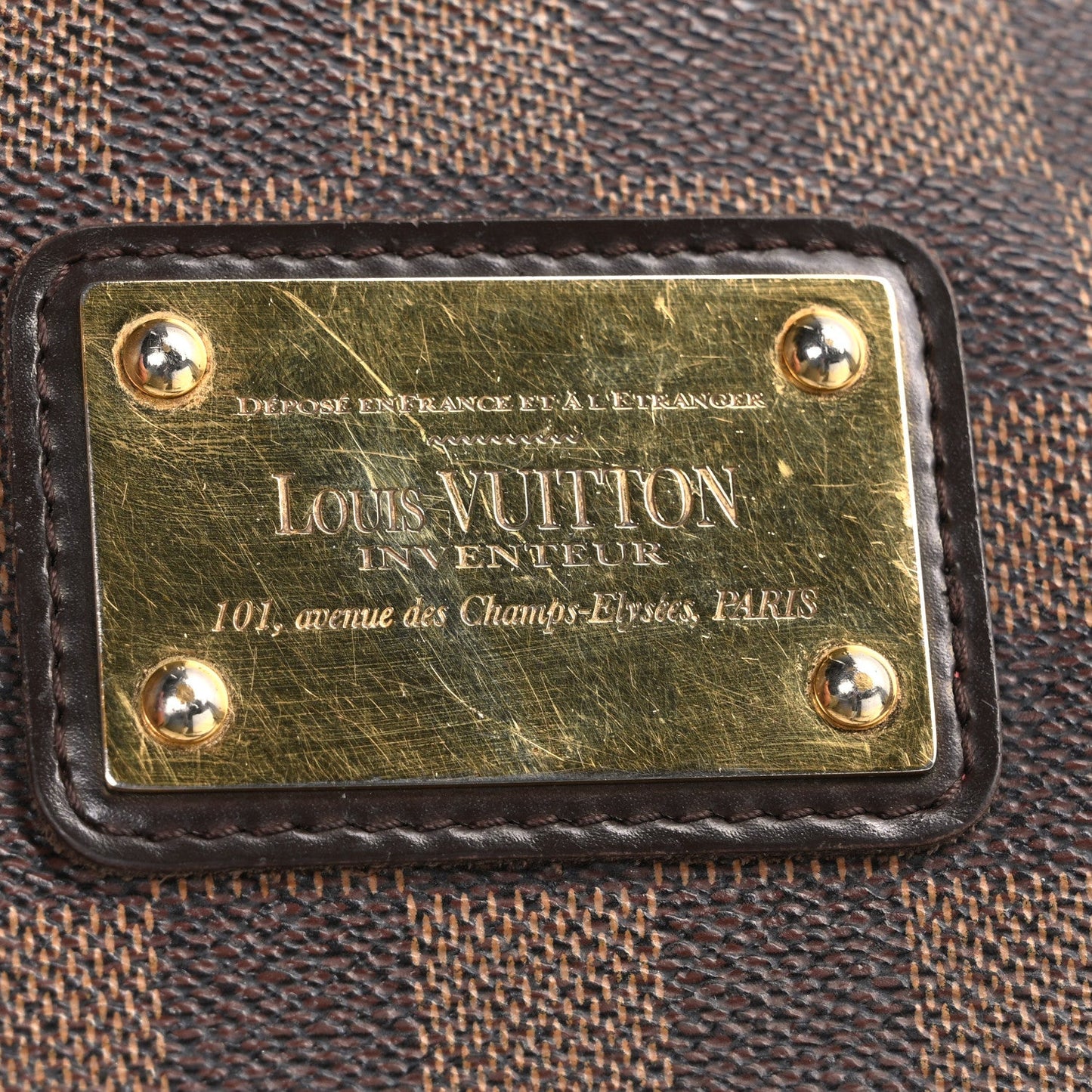 Damier Ebene Eva Clutch