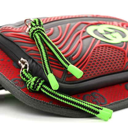 Jersey GG Monogram All Over Sporty Belt Bag Green Grey Multicolor