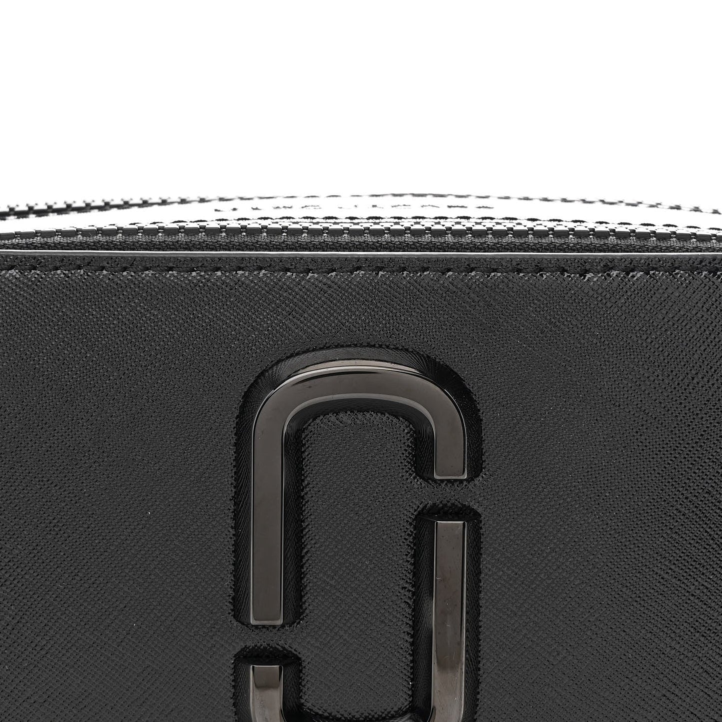 Saffiano Slingshot Shoulder Bag Black