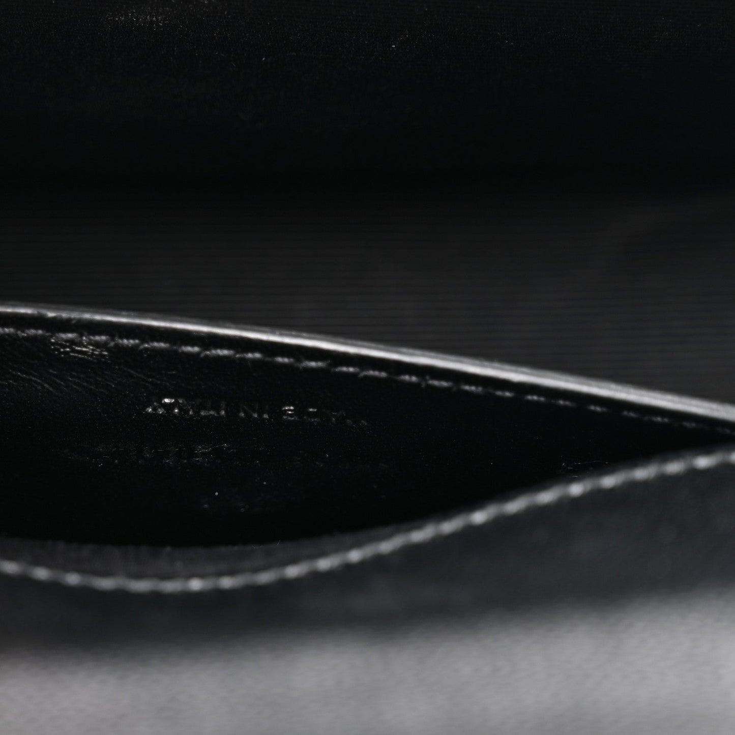 Grain De Poudre Small Monogram Kate Satchel Black