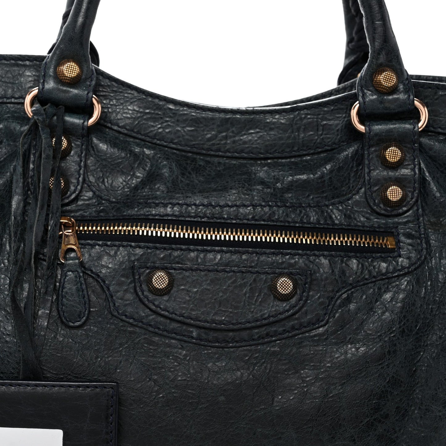 Agneau Giant 12 Rose Gold Hardware City Dark Night