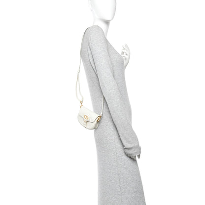 Box Calfskin Small Bobby Bag White