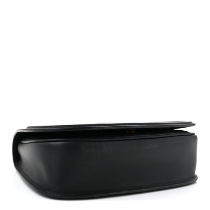 Roxy Calfskin Medium Blondie Top Handle Bag Black