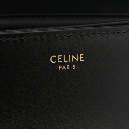 Shiny Calfskin Medium Triomphe Black