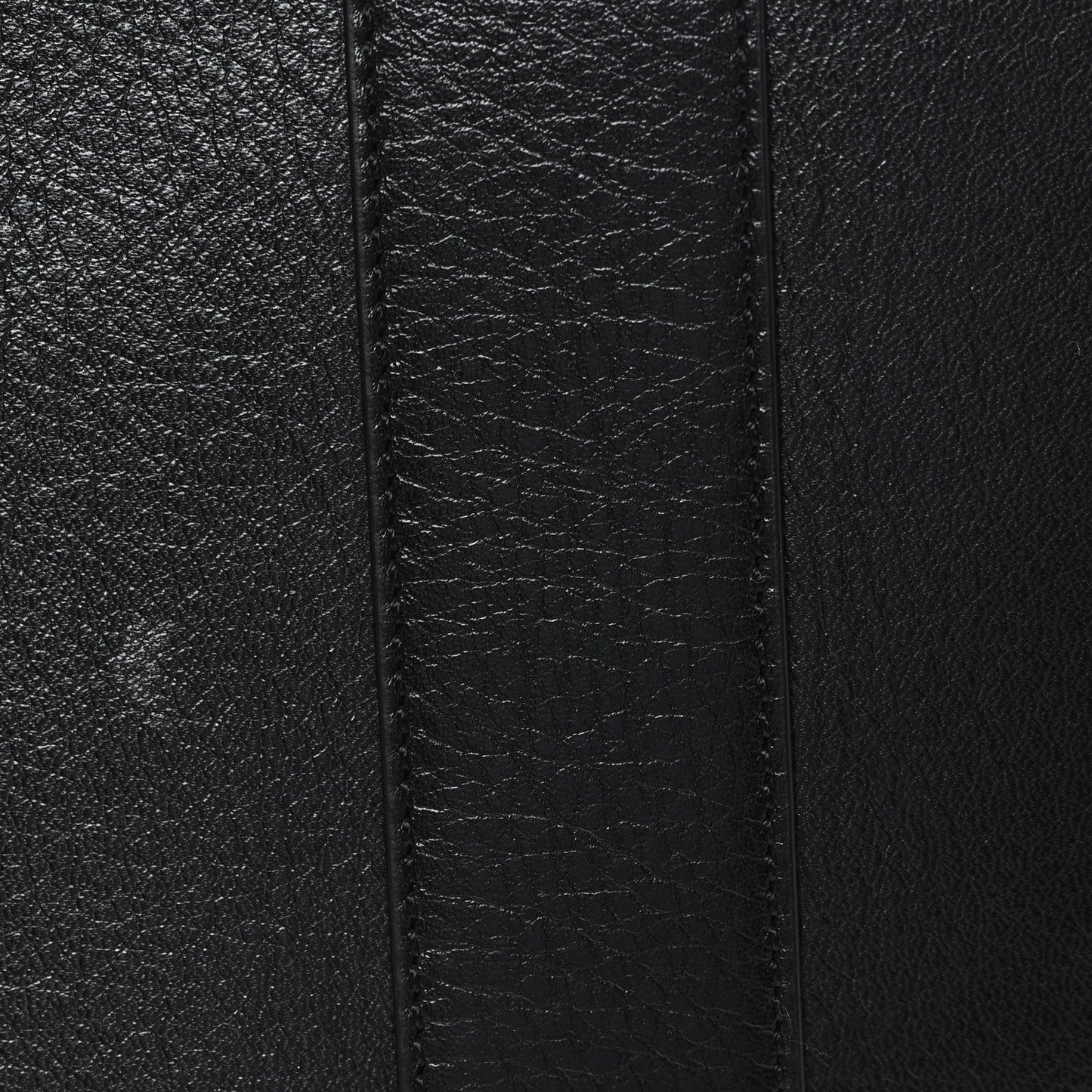 High Shine Grain Bayswater Tote Black