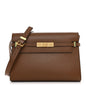 Smooth Calfskin Manhattan Shoulder Bag Brick