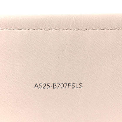 Smooth Calfskin Odita Mini Modern Lattice Bucket Bag Off White