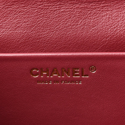 Grained Calfskin Souplissimo Maxi Flap Black