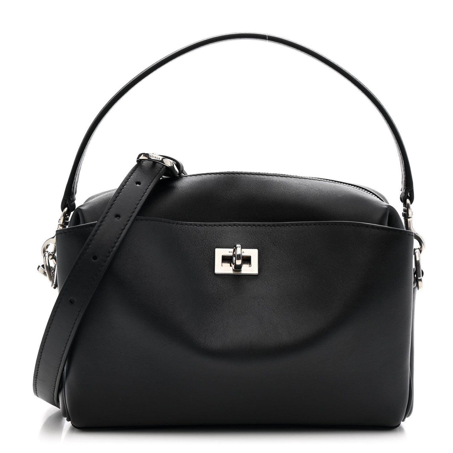 Smooth Calfskin Rodeo Camera Bag Black