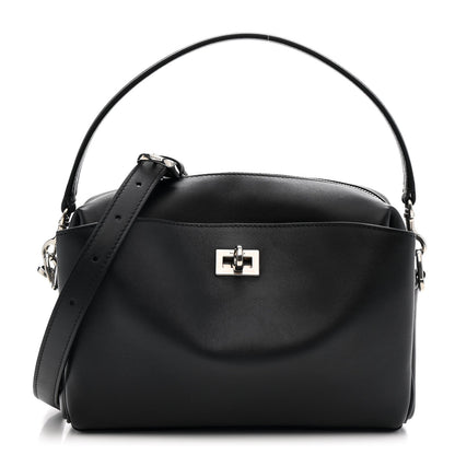 Smooth Calfskin Rodeo Camera Bag Black