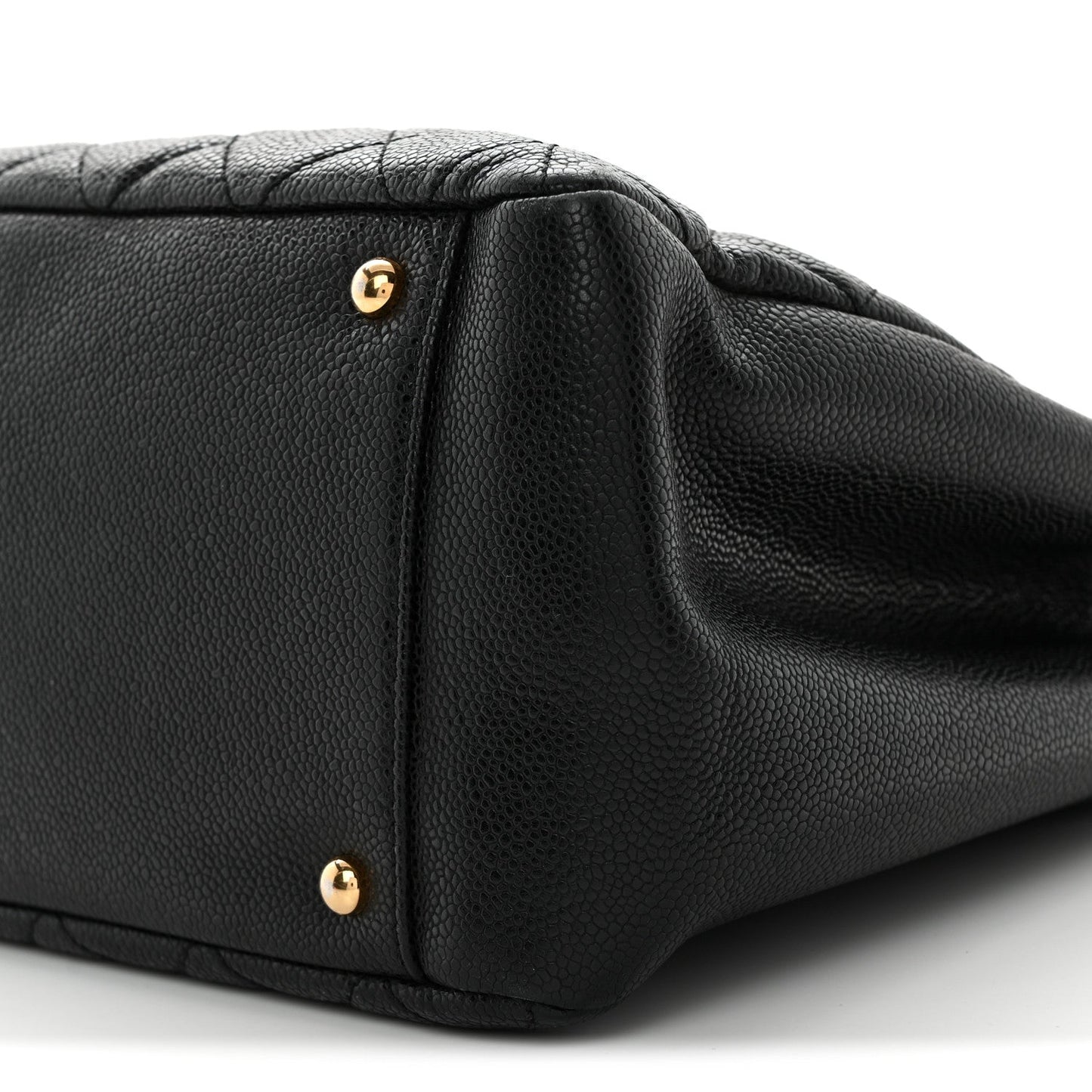 Caviar Quilted XL Grand Shopping Tote GST Black