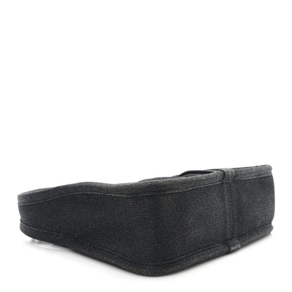 Ribbed Knit Small Ryan Bag Black