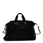 Nylon Signature Duffle  Black