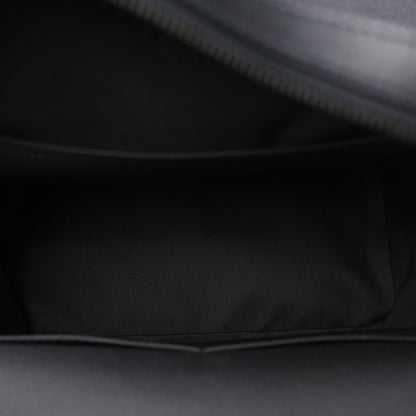 Grained Calfskin Aerogram Takeoff Backpack Black
