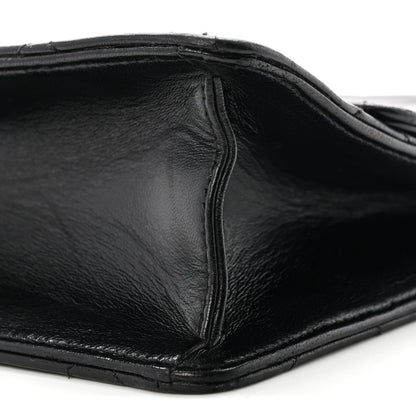 Lambskin Quilted Large Golden Class Flap Black
